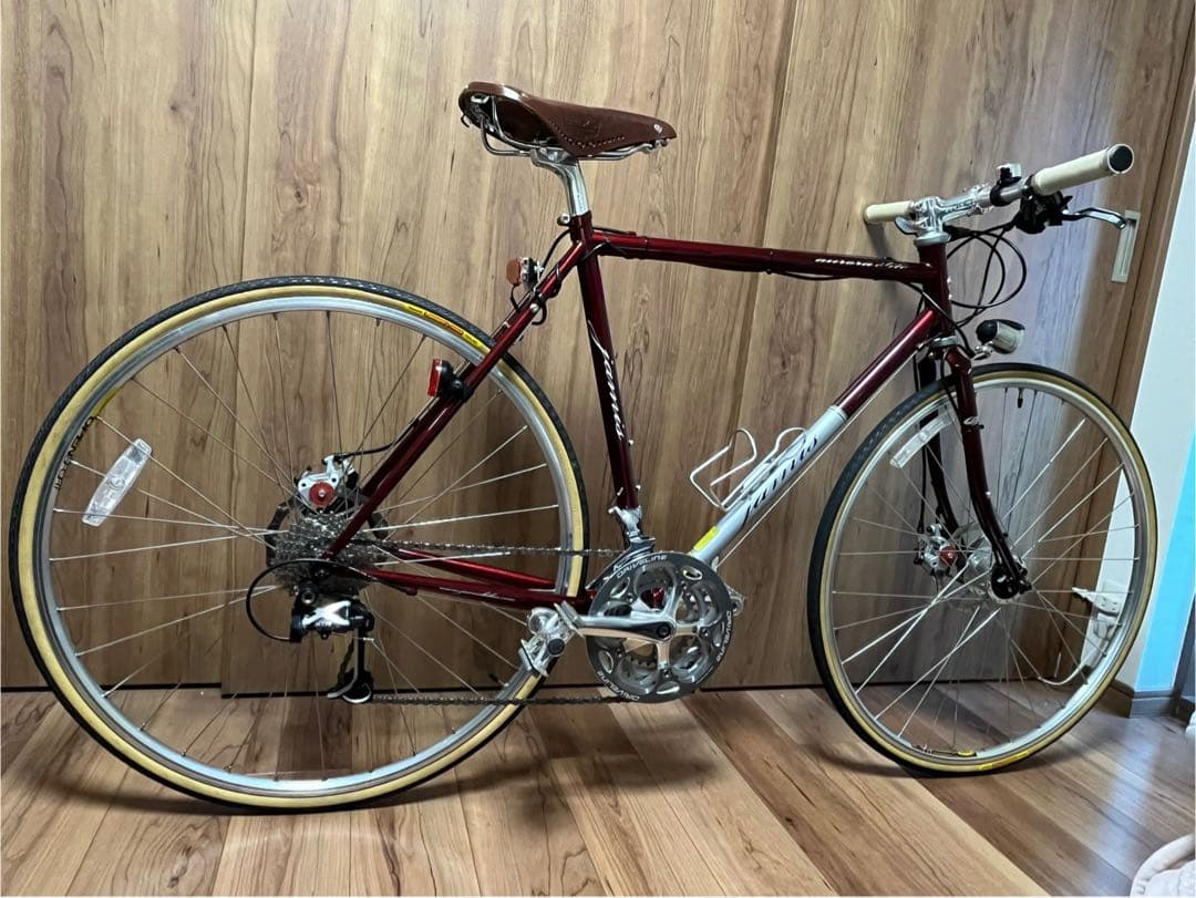 700c クロモリ クロスバイク風　JAMISランドナー