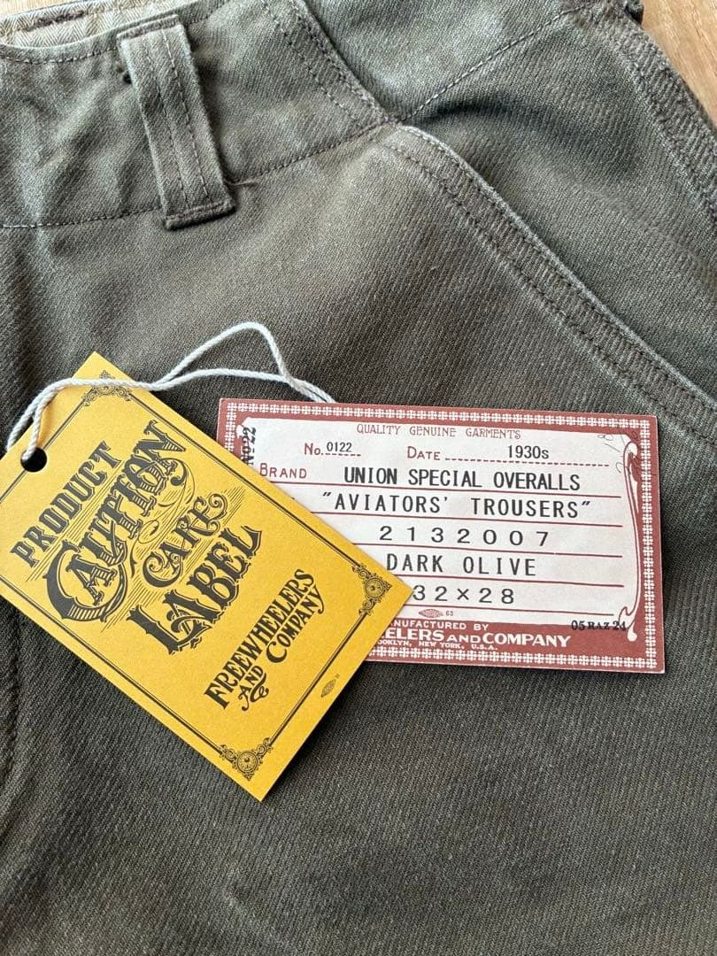 パンツ FREEWHEELERS & CO.\"AVIATORS' TROUSERS\"