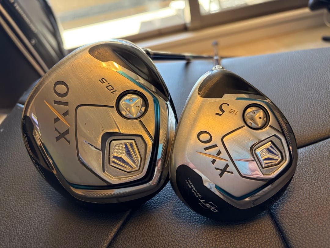 ◆ゼクシオ9（ドライバー、5w）とキャディバッグ セット（PINGパター付き）