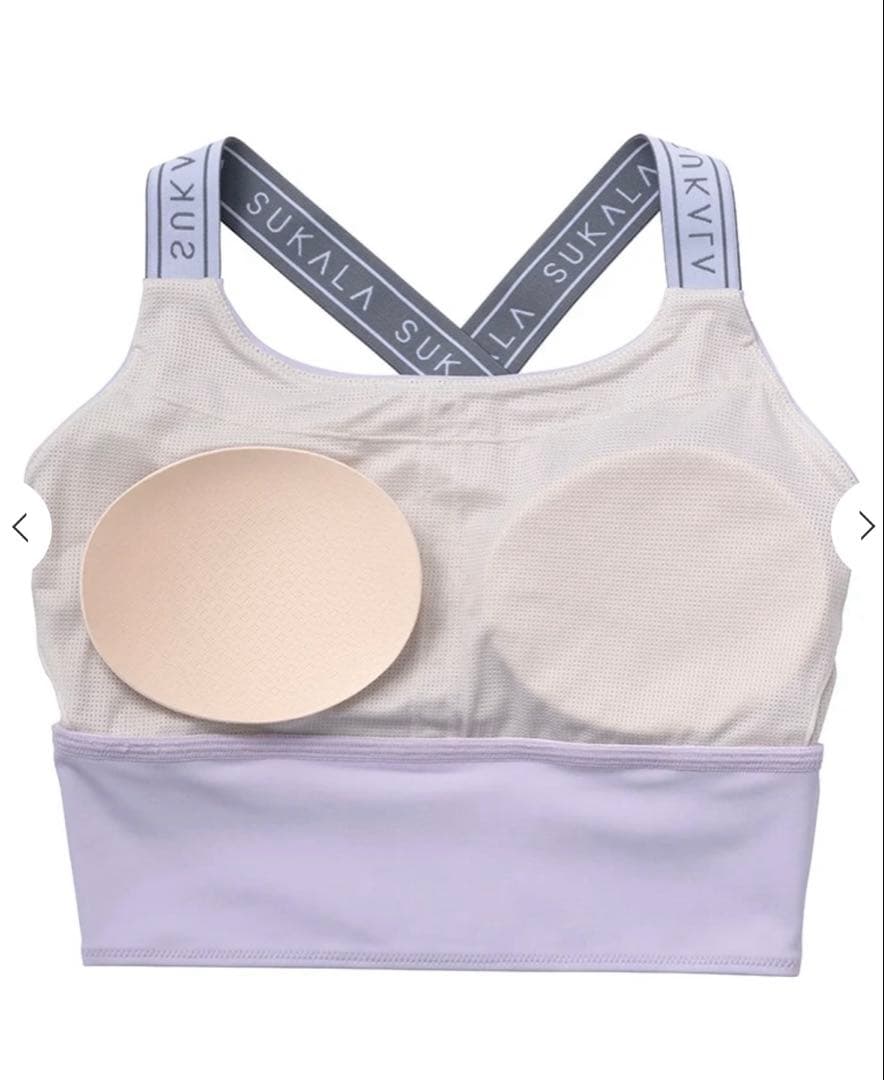 【SUKALA】バッククロスロゴブラトップ新品‼︎