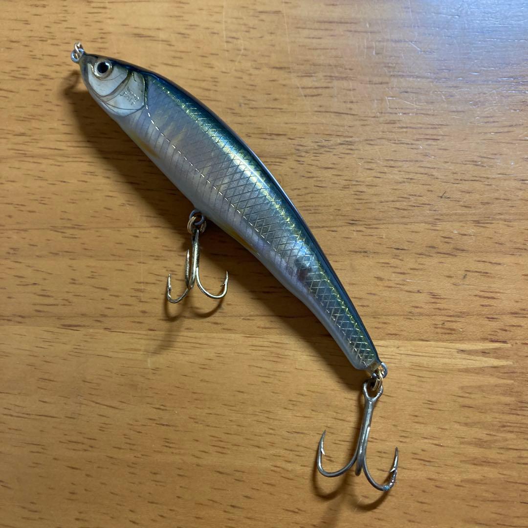 渓流でも ウッドベイトオイカワペンシル