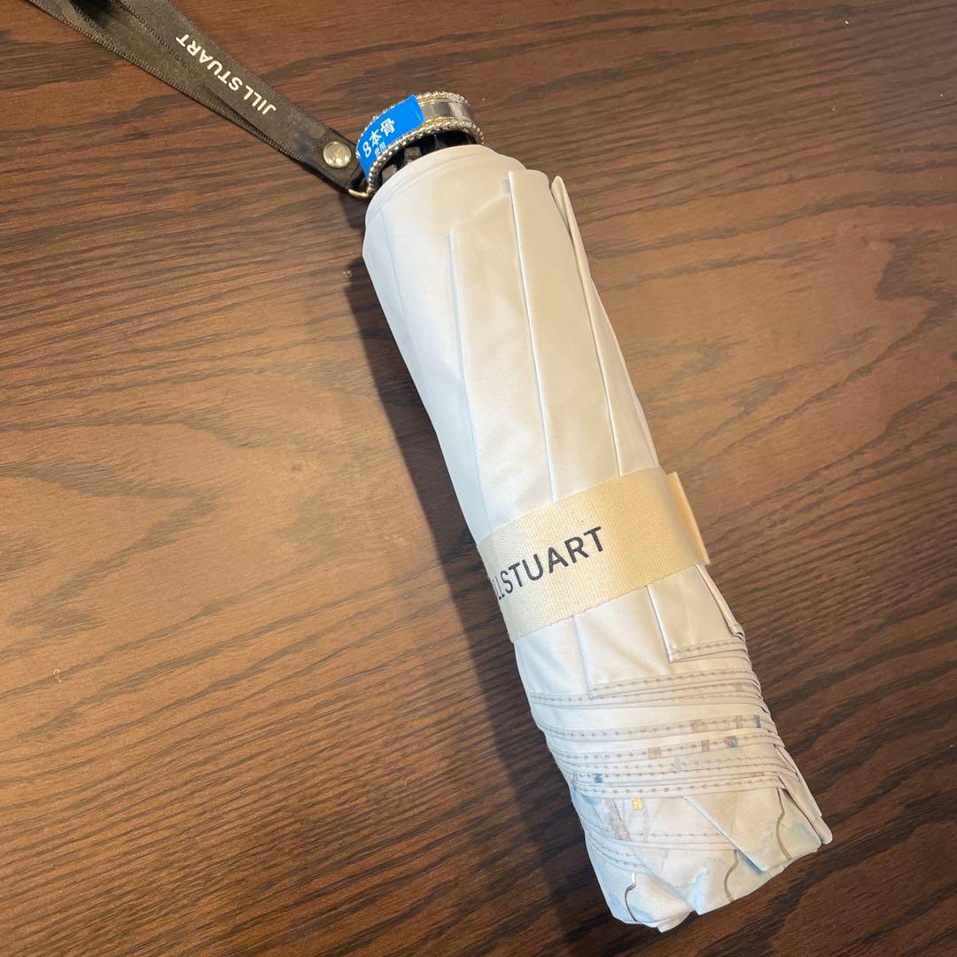 【新品】ジルスチュアート 晴雨専用傘 ブルー系 花柄