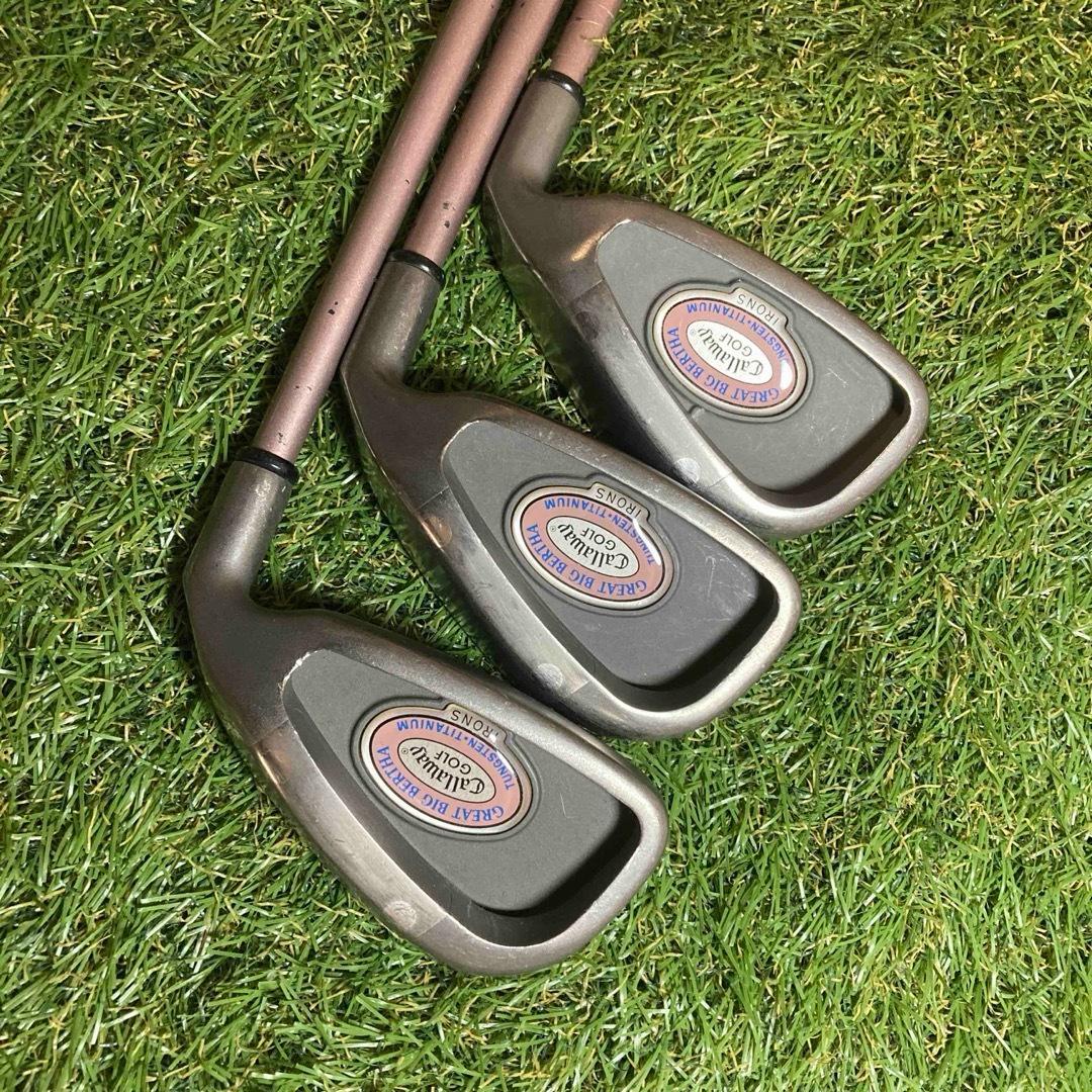 レディース　初代GREAT BIG BERTHA アイアン　グレートビッグバーサ