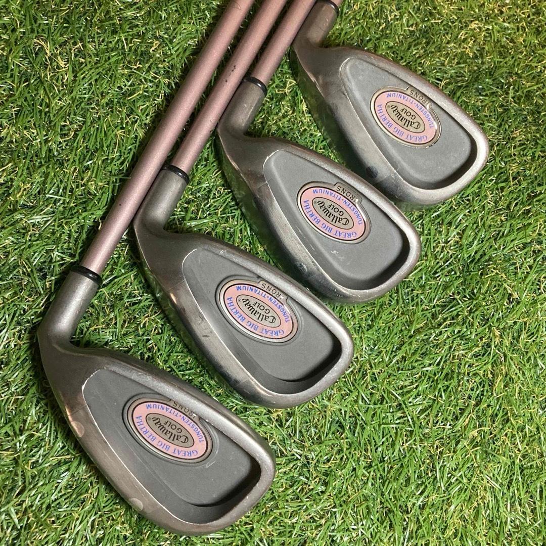 レディース　初代GREAT BIG BERTHA アイアン　グレートビッグバーサ