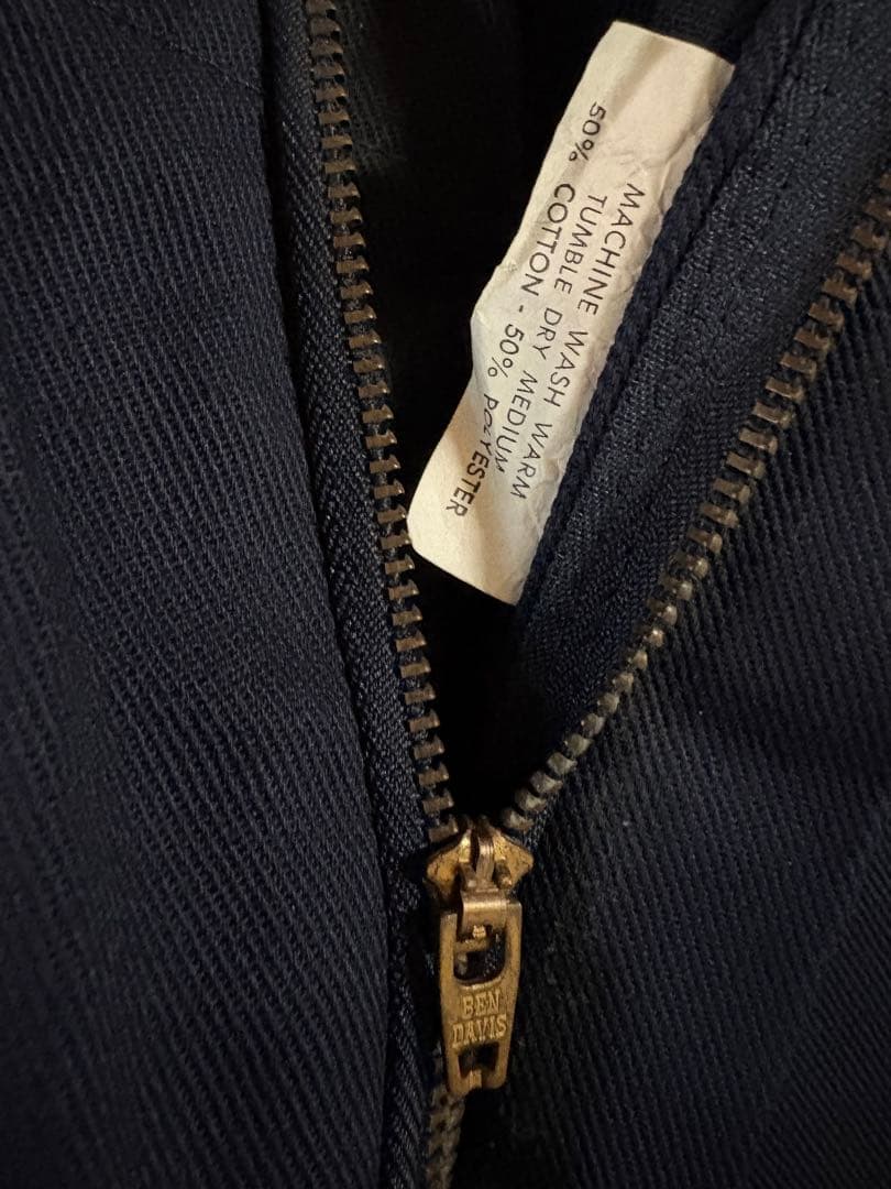 BEN DAVIS ネイビー ワークパンツ 70年代