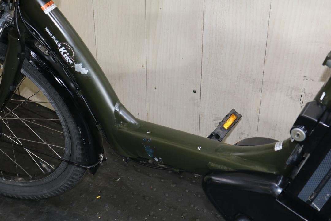 ヤマハPAS Kiss mini X863-2001 20型5AH 3段無光沢緑