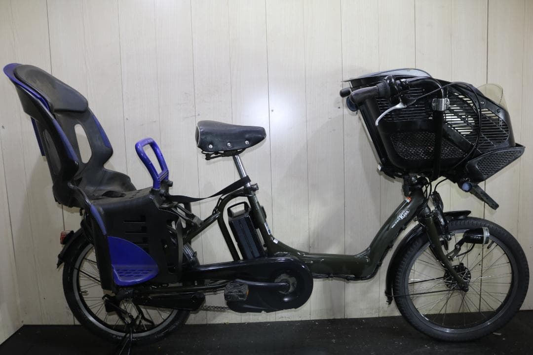 ヤマハPAS Kiss mini X863-2001 20型5AH 3段無光沢緑