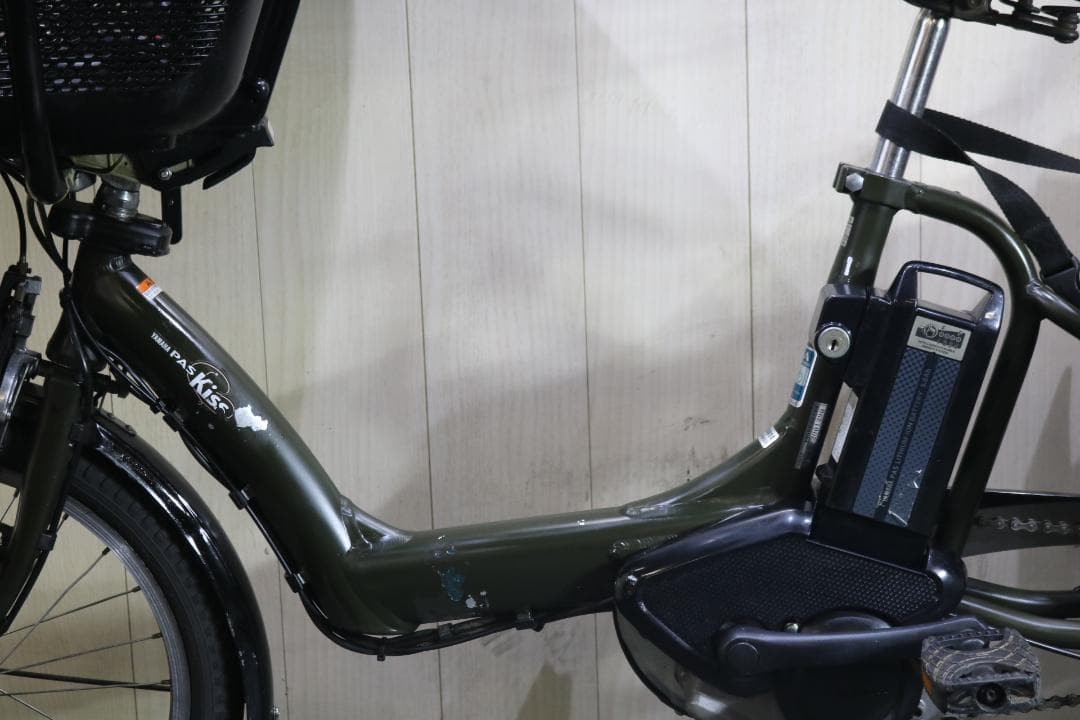 ヤマハPAS Kiss mini X863-2001 20型5AH 3段無光沢緑