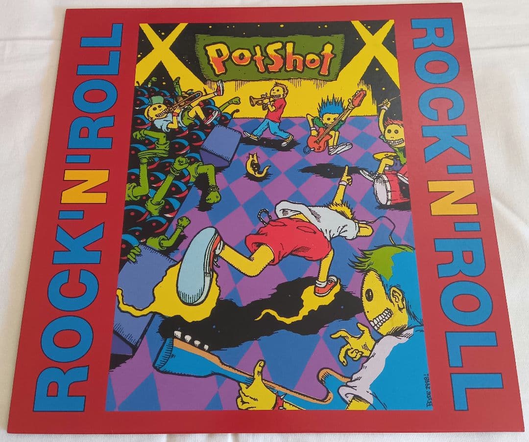 未使用　potshot　ポットショット　レコード　Tシャツ