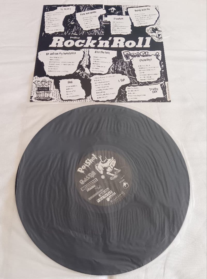 未使用　potshot　ポットショット　レコード　Tシャツ