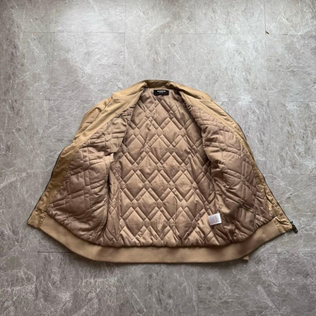 1PIU1UGUALE3 RELUX ライダースジャケット　中綿入り