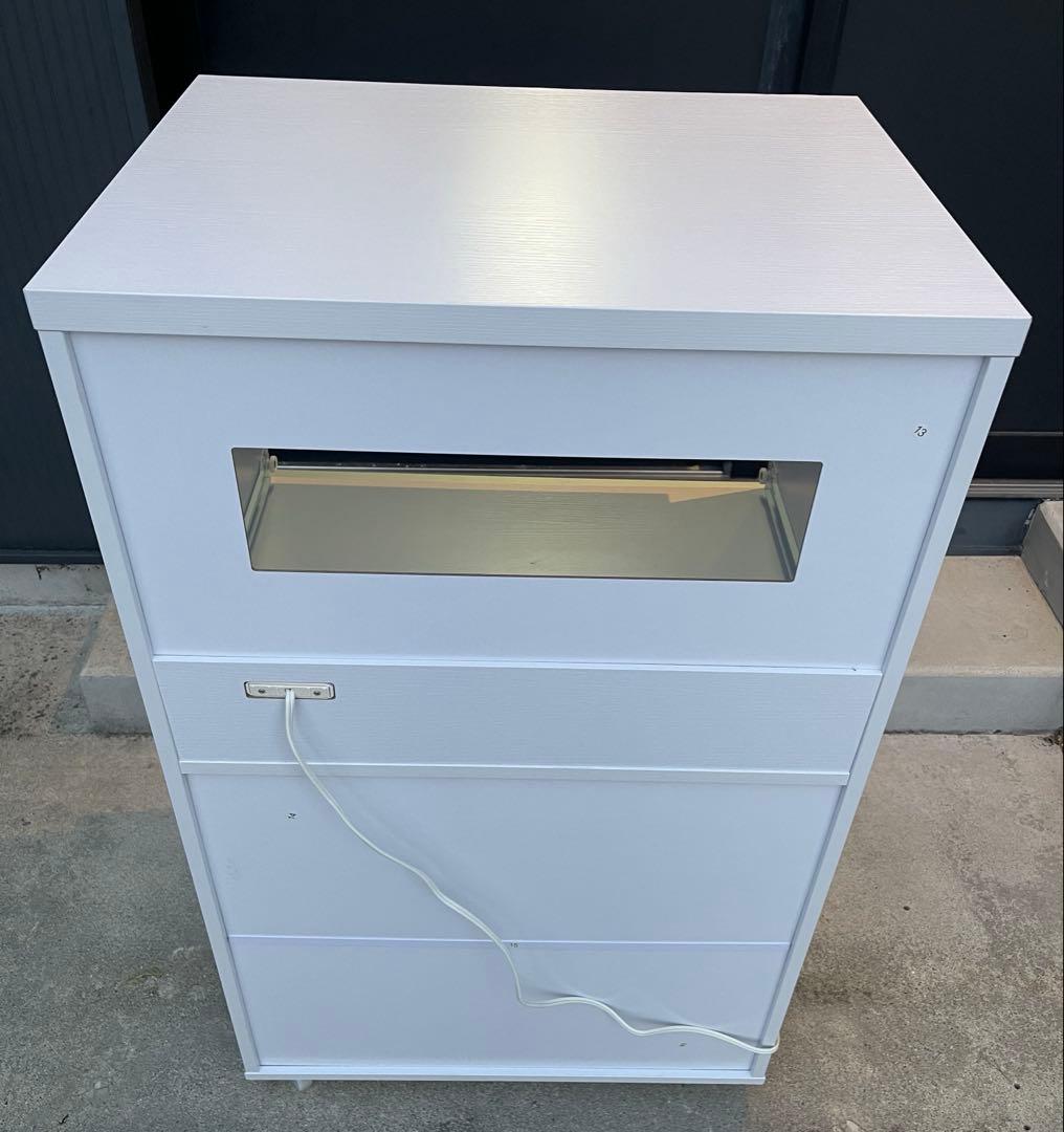 DORIS キッチンラック レンジ台 幅60 キャスター・コンセント付 組立式