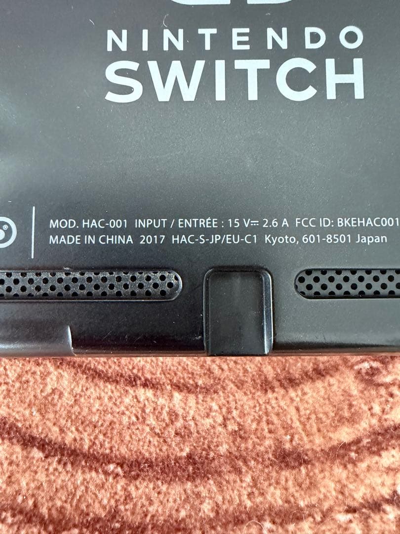 Nintendo Switch ニンテンドースイッチ本体　ネオン ①