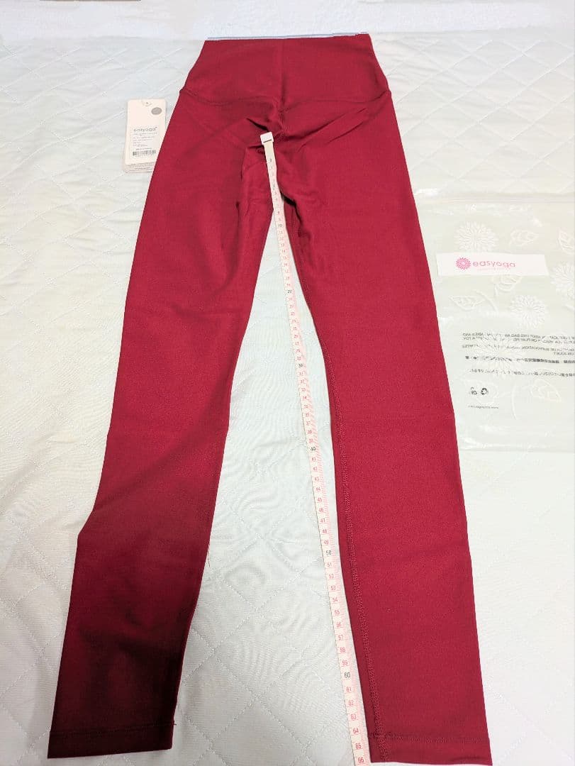 最終価格【新品】イージーヨガ(赤)ブラトップ＆レギンス