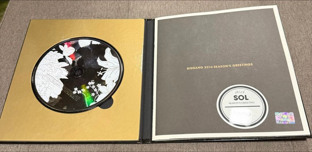 BIGBANG 2014 SEASON'S GREETINGS SOL 直筆