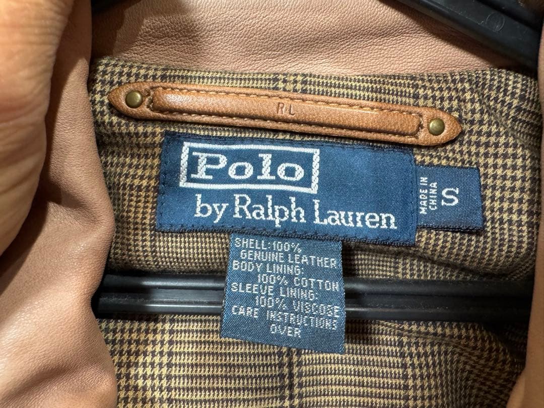 Ralph Lauren 革ジャン　Sサイズ