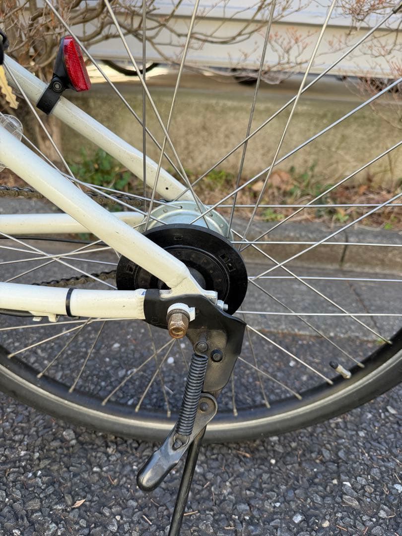 ヤマハ　スポーツ電動自転車　パス ブレイス　YAMAHA 2023年購入　白