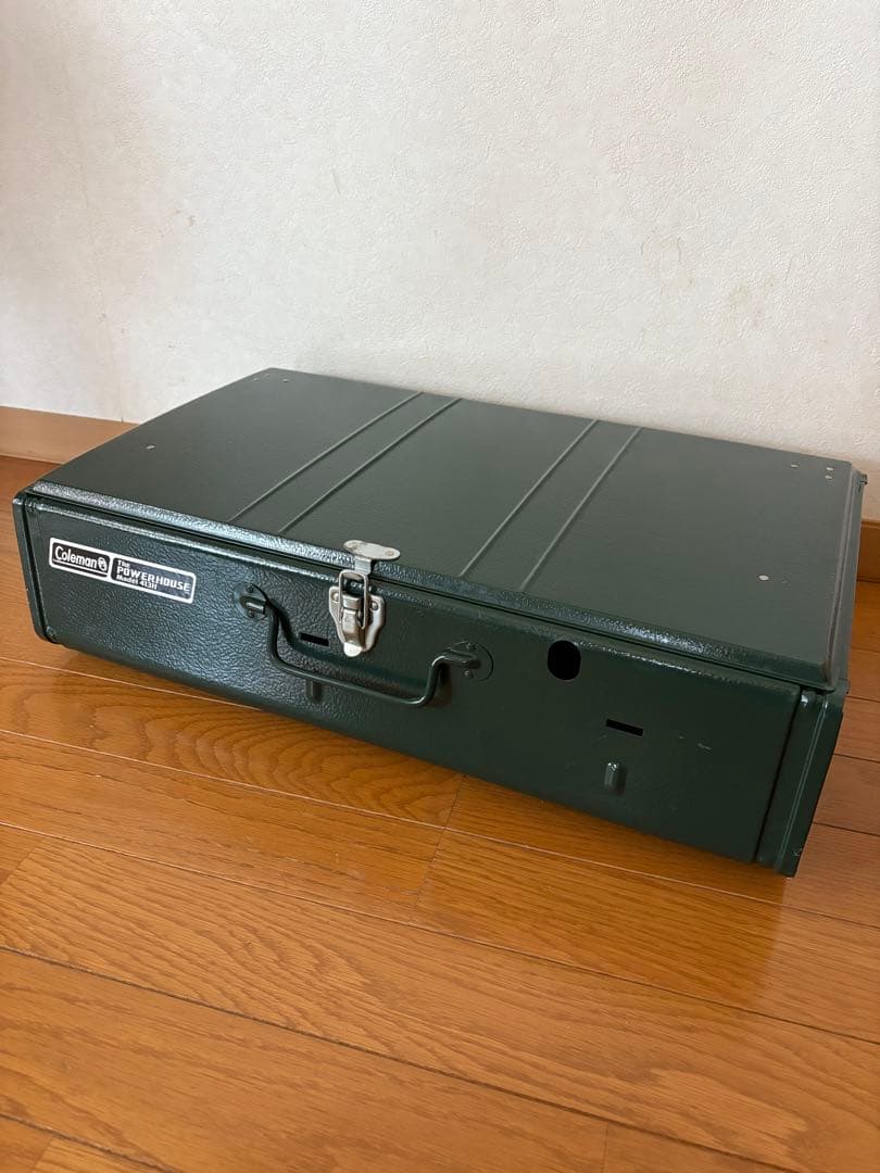 コールマン！ツーバーナー 413H！USA 未使用品！希少ケース付き