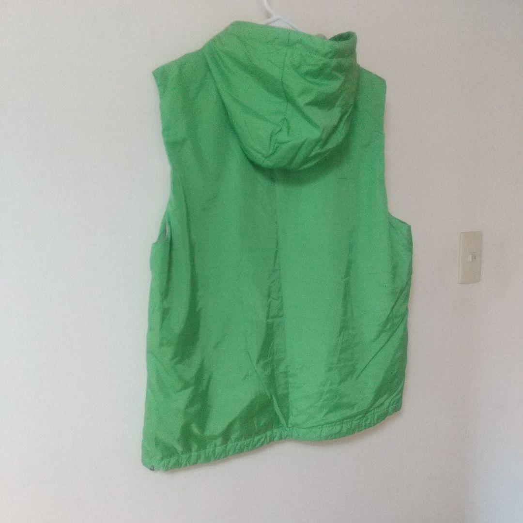 トミーヒルフィガーゴルフ キルティング中綿ベスト メンズ　緑　LL