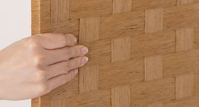 ★美品★ バンブー風 4つ折り パーテーション 174cm 目隠し