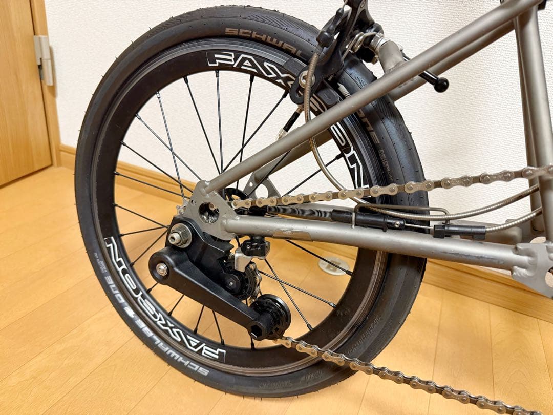 ブロンプトン　チタン　BROMPTON S2L-X RAWカラー　カスタム