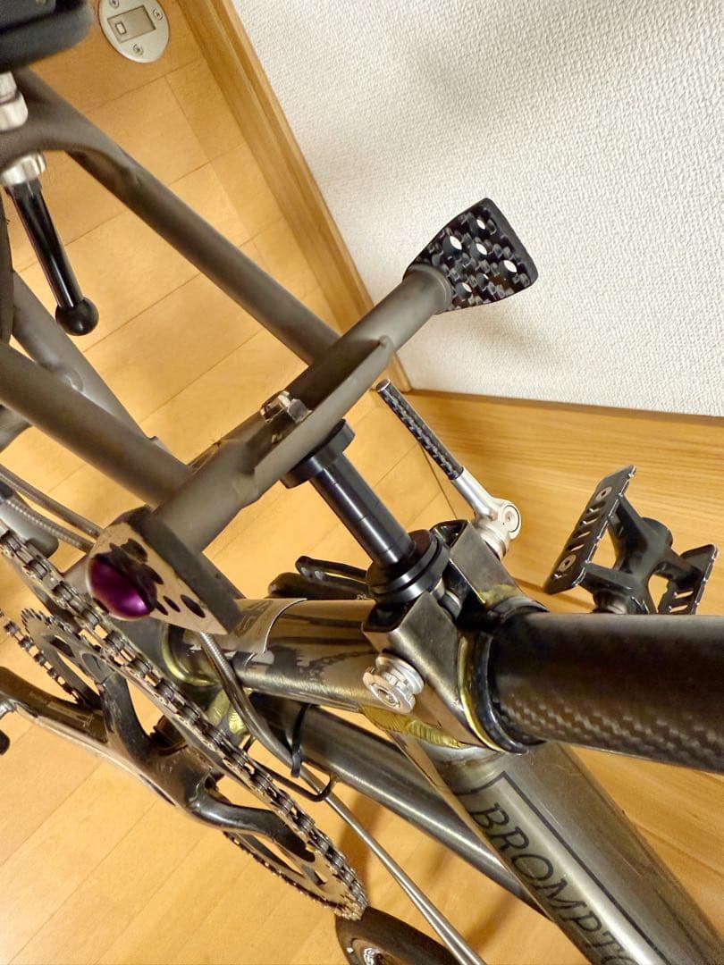 ブロンプトン　チタン　BROMPTON S2L-X RAWカラー　カスタム