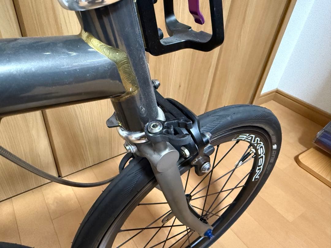 ブロンプトン　チタン　BROMPTON S2L-X RAWカラー　カスタム