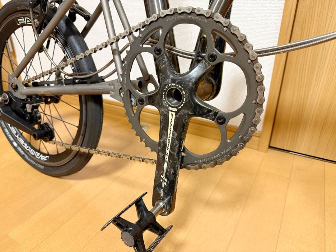 ブロンプトン　チタン　BROMPTON S2L-X RAWカラー　カスタム