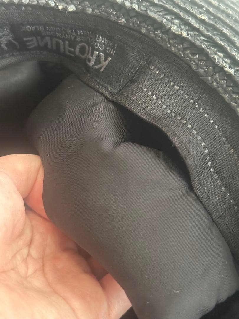 【最終値下】KROFUNE クロフネ 麦わら帽子 ハット