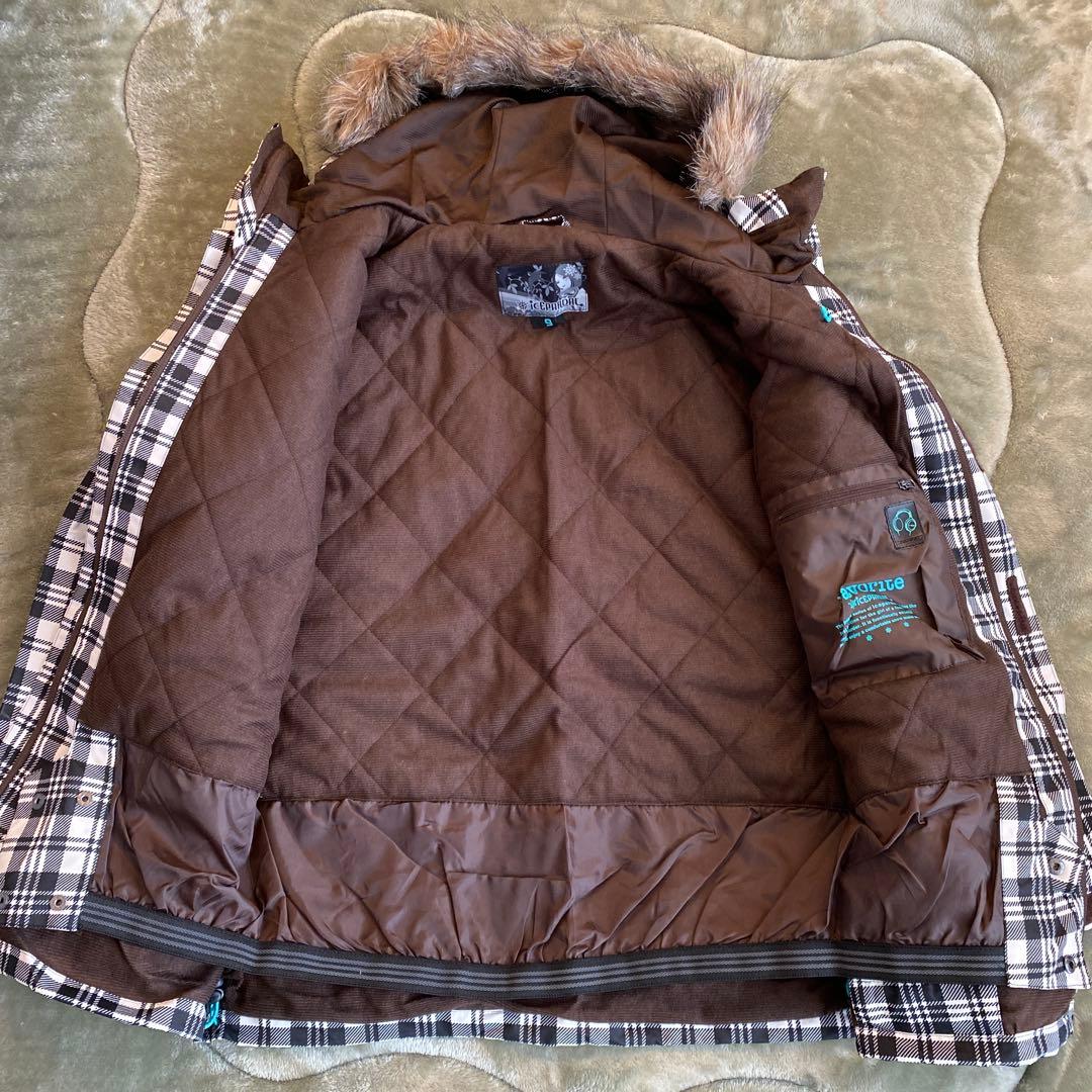 【未使用】ICEPARDAL スキー スノボ ウェア 上下セット レディース9号