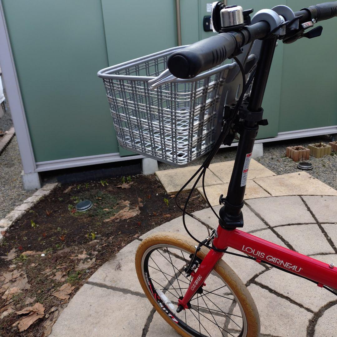 LOUIS GARNEAU 折りたたみ自転車 レッド