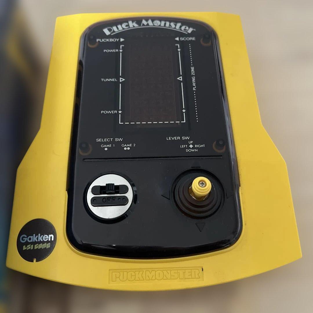 Gakken PuckMonster ゲーム機　学研　パックモンスター