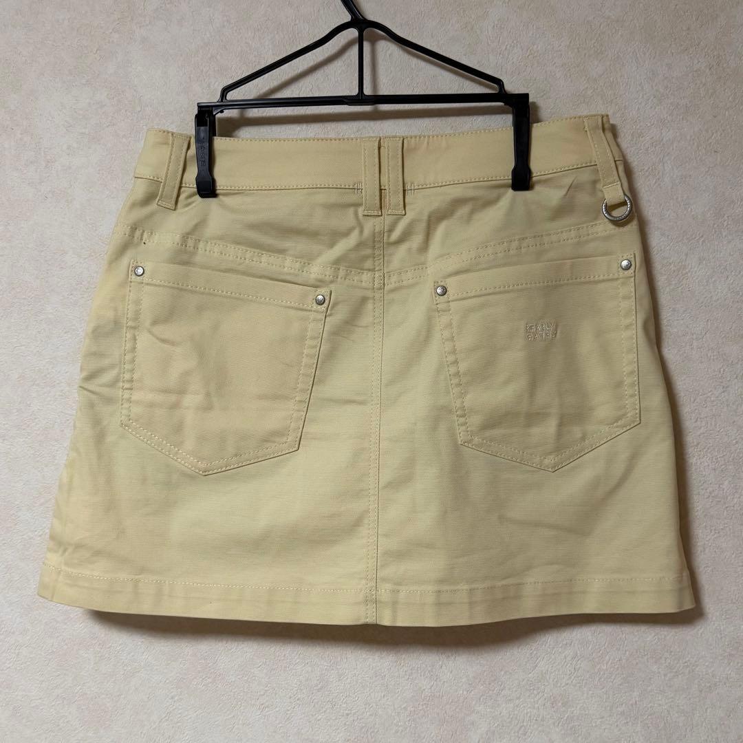 PEARLY GATES ストレッチスカート イエロー