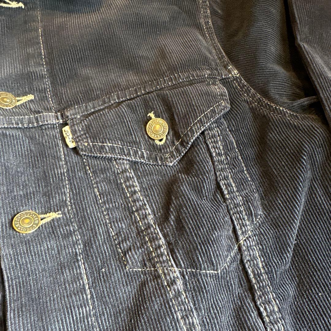 希少 リーバイス コーデュロイ ジャケット 【38】ネイビー 90s USA