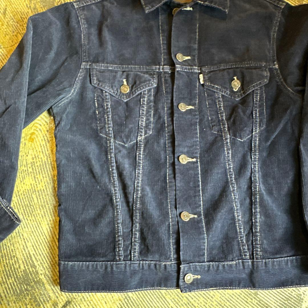 希少 リーバイス コーデュロイ ジャケット 【38】ネイビー 90s USA