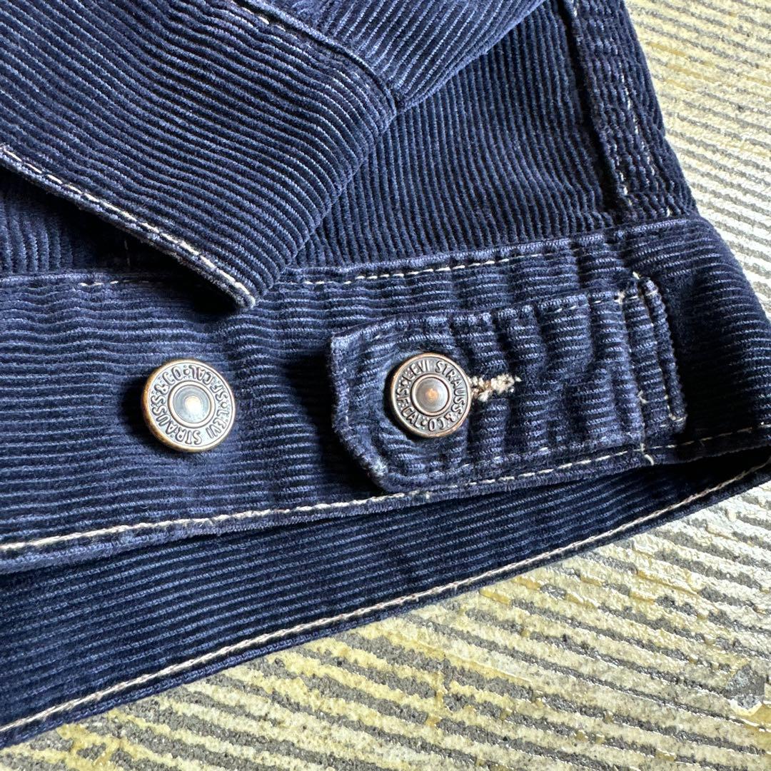 希少 リーバイス コーデュロイ ジャケット 【38】ネイビー 90s USA