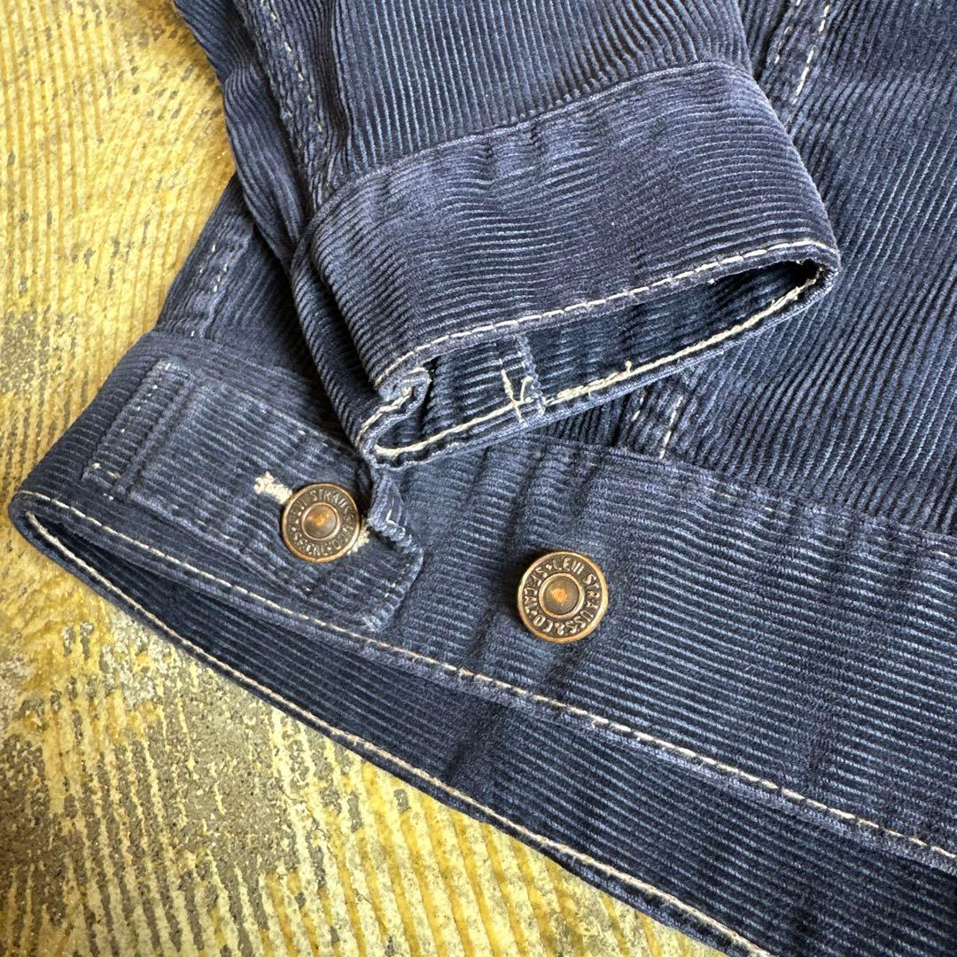 希少 リーバイス コーデュロイ ジャケット 【38】ネイビー 90s USA