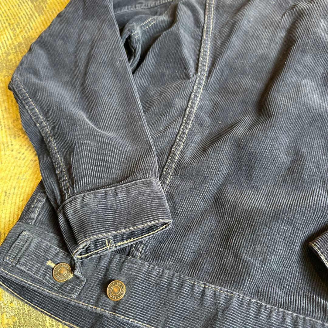 希少 リーバイス コーデュロイ ジャケット 【38】ネイビー 90s USA