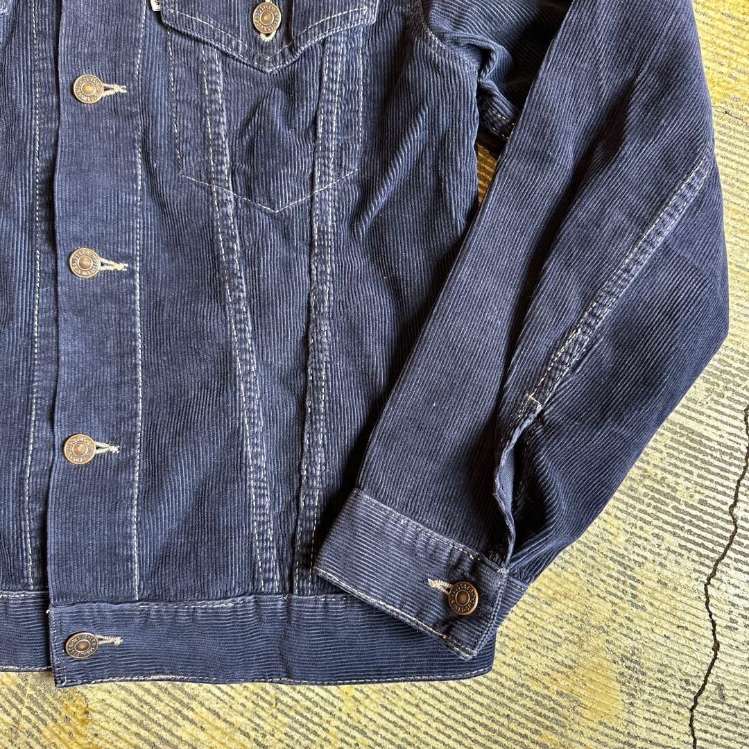 希少 リーバイス コーデュロイ ジャケット 【38】ネイビー 90s USA