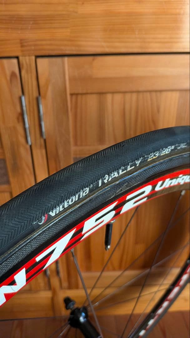 NOVATEC W752 フロント リムブレーキカーボンホイールチューブラー