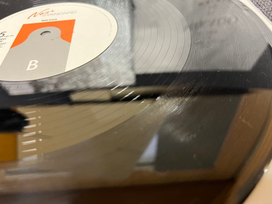 MIKADO 冬のカラージュ 帯付 12NS-1002 LP 邦楽　レコード