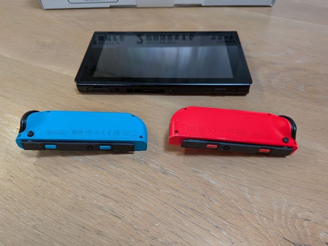 【がん帽】任天堂Switch　本体（箱・付属品付）