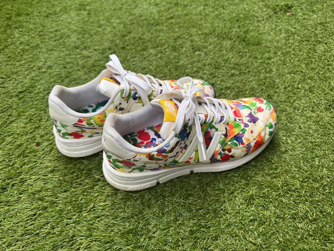 New Balance 574カラフルゴルフシューズ　レディース