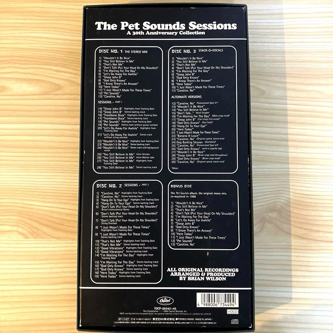 The Beach Boys　Pet Sounds Sessions　国内盤