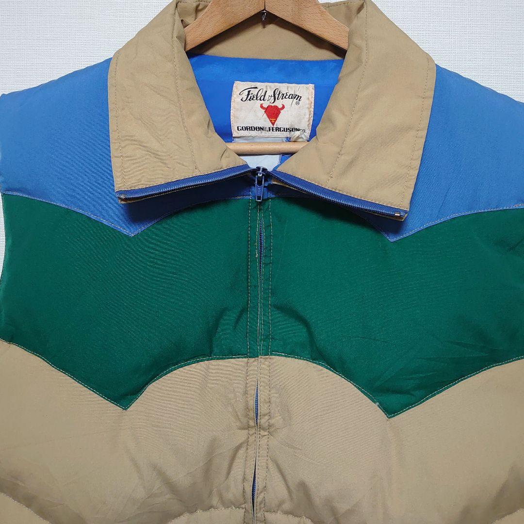 ジャケット・アウター 80s Field&Stream DownVestGORDON&FERGUSON
