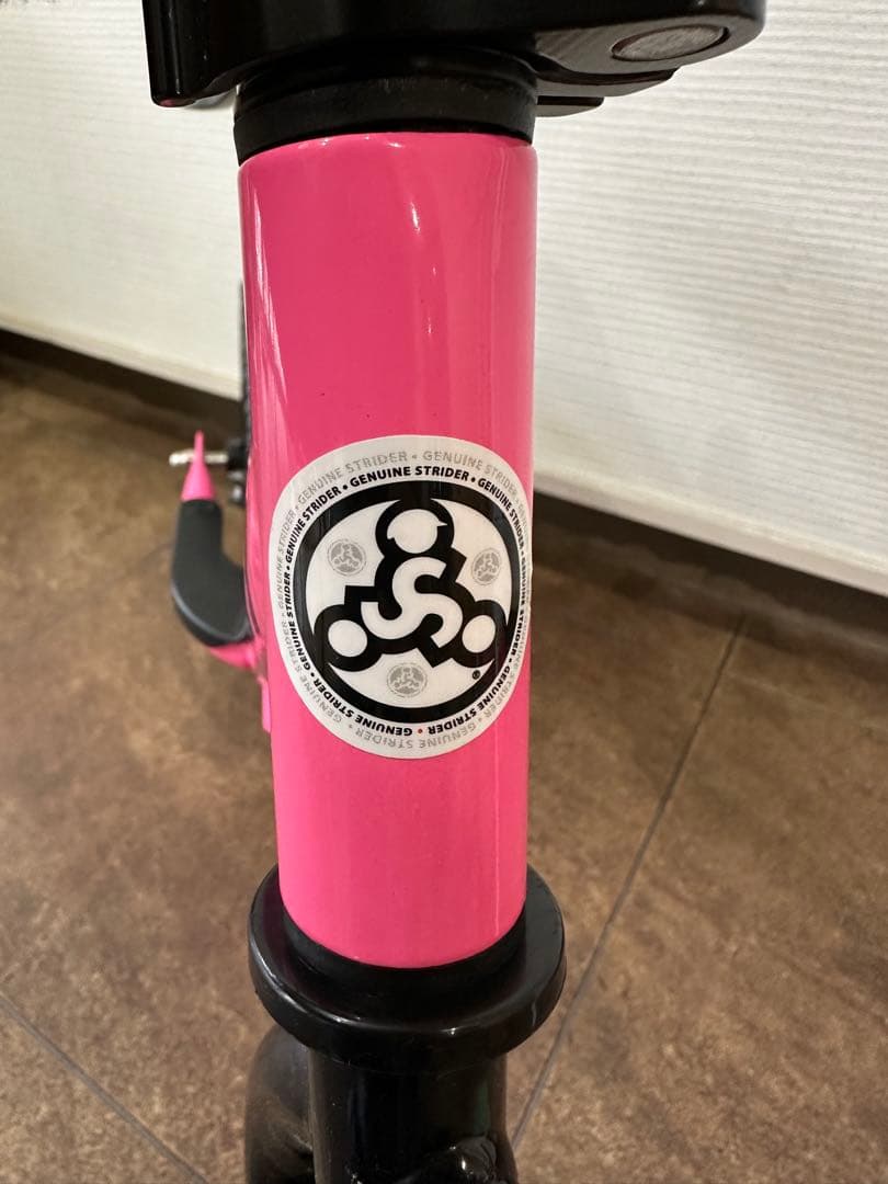 【むー】ストライダー　STRIDER 12 バランスバイク ピンク