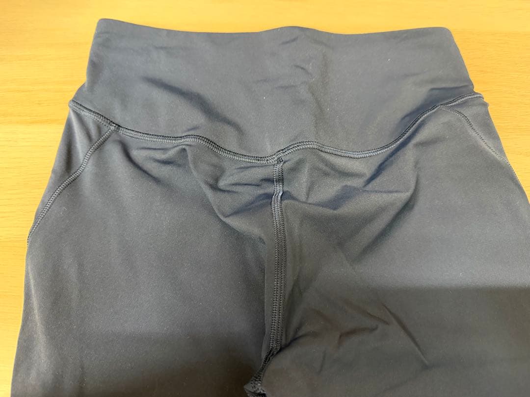 ルルレモン アジアフィットレギンスS ネイビー&グレー