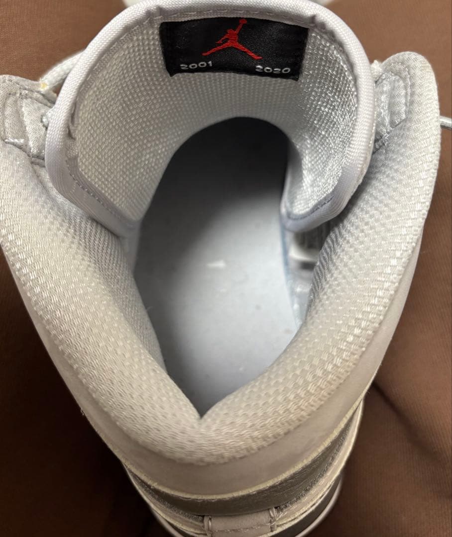 【最終値下げ】ナイキ エアジョーダン1 レトロ ハイ OG メタリック シルバー