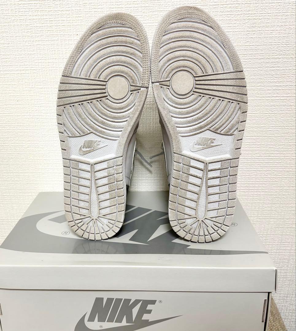 【最終値下げ】ナイキ エアジョーダン1 レトロ ハイ OG メタリック シルバー