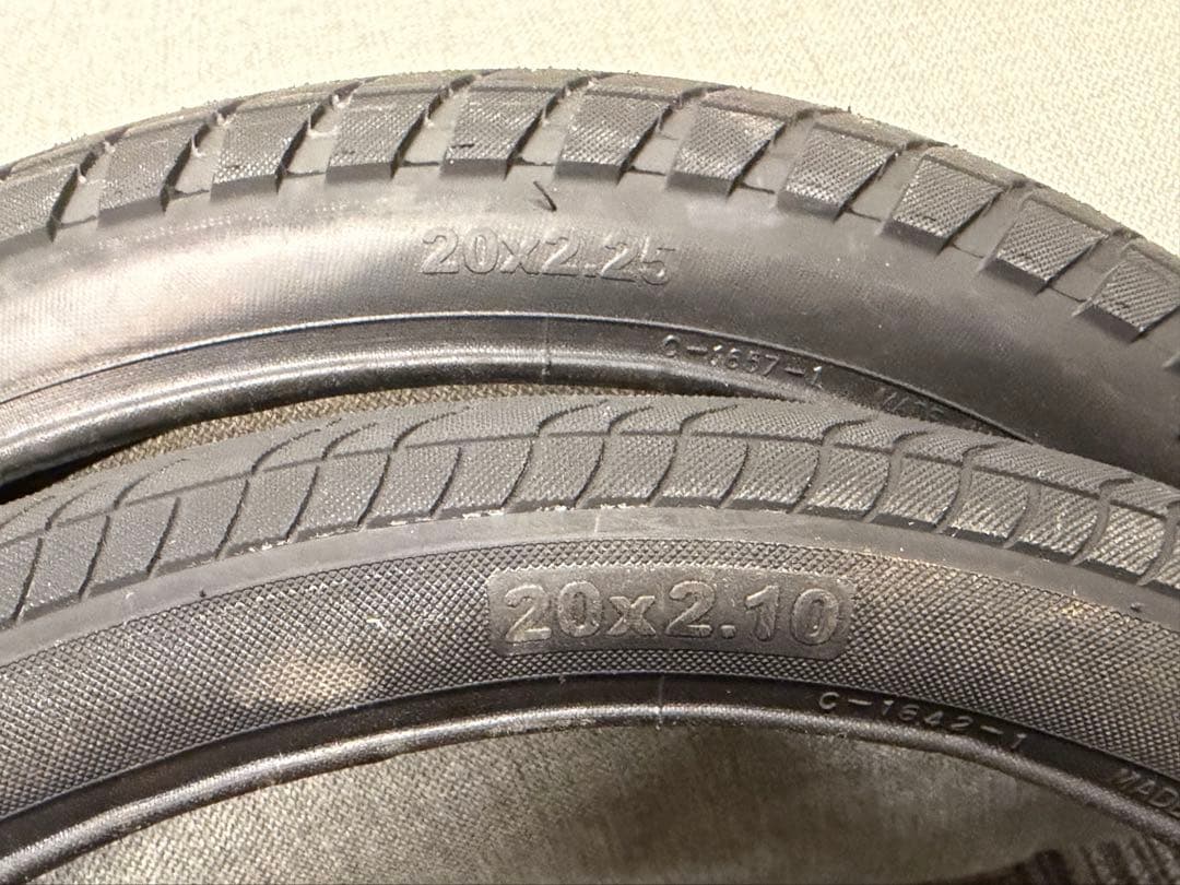 FITBIKECO 20×2.30 20x2.10 BMXタイヤセット